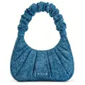 JW PEI Gabbi Ruched Denim Håndveske