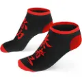 Cen Assassin''s Creed Shadows, Crew, Sort, Rød, Voksen, Unisex, 39 - 46, Ankellengde