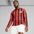 Puma AC Milan 125th Anniversary Authentic Jersey Men, Clothing, Black/Red, XS
