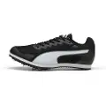 Puma evoSPEED Star 9 Spikes Youth, Shoes, Black/White, 37.5