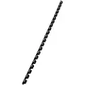 Leitz ComBIND - 6 mm - 32 cm - 21 ringer - A4 (210 x 297 mm) - 25 ark - svart - 100 stk plastbindekam