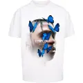Mister tee Le Papillon Oversize Kortarmet T-skjorte