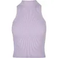 Urban Classics Short Rib Knit Turtleneck Ermeløs T-skjorte