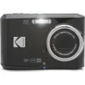Kodak PIXPRO FZ45, 16 MP, 4608 x 3456 piksler, CMOS, 4x, Full HD, Sort