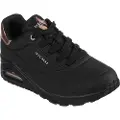 SKECHERS for woman. 177094 Sneakers UNO black (35), Fabric, 3 to 5 cm, Laces, Casual