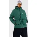 Santa Cruz Strip Cargo Quilted Jakke grønn