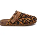 Xti for woman. 14287106-LEOPARDO Clogs 142871 brown (36), Leather, Flat, None, Casual, Animal Print