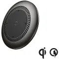 Baseus Whirlwind trådløs lader Qi trådløs lader med vifte (CCALL-XU01) Sort