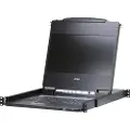 Aten CL6700MW - KVM-konsoll - USB - 17.3 - kan monteres i rack - 1920 x 1080 Full HD (1080p) @ 60 Hz - 300 cd/m² - 650:1 - 8 ms - HDMI, DVI-D, VGA - svart - 1U