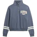Superdry Athletic Applique Halv Glidelås Genser