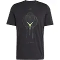 Adidas Tennis Racket Graphic Kortarmet T-skjorte