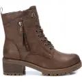 Refresh for woman. 17224102-TAUPE Ankle boots 172241 taupe (36), 3 to 5 cm, Laces, Zip, Casual