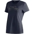 Maier Sports Wilma Print Kortarmet T-skjorte
