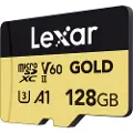 Lexar Professional GOLD, 128 GB, MicroSDXC, UHS-II, 280 MB/s, 180 MB/s, Klasse 3 (U3)