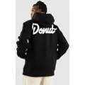 Donut Og Logo Hettegenser svart