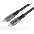 Microconnect - USB-kabel - 24 pin USB-C (hann) til 24 pin USB-C (hann) - USB4 Gen3x2 - 48 V - 5 A - 1 m - USB Power Delivery (240 W), up to 40 Gbps data transfer rate - svart