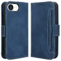 Mtp Products iPhone 16e Kortholder Lommebokveske - blå