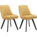 Loft 24 Loft24Spisestol Rudi2, 2 stk.GulStolerFra Homeroom