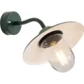 QAZQA Utendørs vegglampe mørkegrønn IP44 - Munich