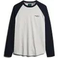 Superdry Essential Logo Baseball 3/4-ermet T-skjorte