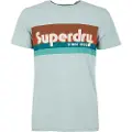 Superdry Terrain Logo Stripe Relxed Kortarmet T-skjorte