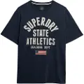 Superdry Athletic Ess Kortarmet T-skjorte
