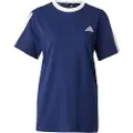 Adidas Essentials 3 Stripes Boyfriend Kortarmet T-skjorte