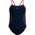 Speedo Plastisol Placement Thinstrap Muscleback Badetøy