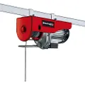 Einhell TC-EH 500, 500 kg, 11,5 m, 5,7 m, 5,7 m/min, 11,5 m/min, 1000 W
