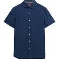 Superdry Vacation Linen Kortarmet Skjorte