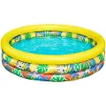 Bestway 51203 Tropical Ø168x38 Cm Rund Oppblåsbar Basseng