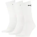 Puma Crew Sock (3-Pack) Men, Clothing, White, 35/38