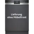 Siemens iQ300 SN53ES22AE, Halvveis innebygget, Full størrelse (60 cm), Sort, Knapper, 1,75 m, 1,65 m