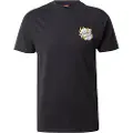 Santa Cruz Flaming Dice Dot Chest Kortarmet T-skjorte