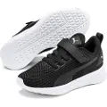 Puma Flyer Runner V Kids'Trainers, Shoes, Black/White, 28