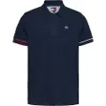 Tommy Hilfiger Flag Cuff Slim Fit Kortermet Poloskjorte