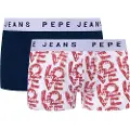 Pepe Jeans Love Print Trunk Truser 2 Enheter