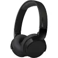 Philips TAH3209BK - Hodetelefoner med mikrofon - over-øret-montering - Bluetooth - trådløs - svart