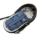 Sensillo COMBI 3in1 POLAR FOTMUSE - NAVY / GRÅ