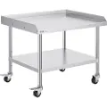 Vevor arbeidsbord i rustfritt stål 30"x36" Kommersielt matlagingsbord med 4 hjul