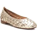 Carmela for woman. 16166206-ORO Leather Ballerinas 161662 golden (38), Flat, None, Casual