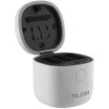 Telesin Vanntett 3-sporers Allin Box-lader For Gopro Hero 12/hero 11/hero 10/hero 9 Actionkamera Tilbehør