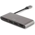 Moshi Multimedia Adapter - Dokkingstasjon - USB-C - HDMI