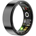 24hShop Smart Ring med pulsmåling og flere treningsmoduser Størrelse 7 R11M