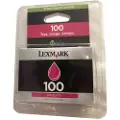 Lexmark Blekkpatron magenta No 100 - 200 sider