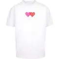 Mc Clothes Hugs & Love Two Hearts Heavy Oversized Kortarmet T-skjorte