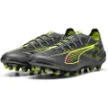 Puma ULTRA 5 ULTIMATE AG Football Boots Unisex, Sport, Matte Aged Silver/Yellow Alert/Sun Struck, 44.5