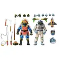 NECA Teenage Mutant Ninja Turtles Cartoon 2 Pack Rommeventyr & Samurai-skilpadder Actionfigur 18 Cm
