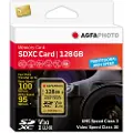 Agfa Sdxc Uhs I 128gb Professional High Speed U3 V30 Minnekort