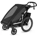Thule Chariot Sport 1 enkeltseng, svart Gen3